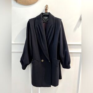 Vintage Karizma Wool Long Overcoat